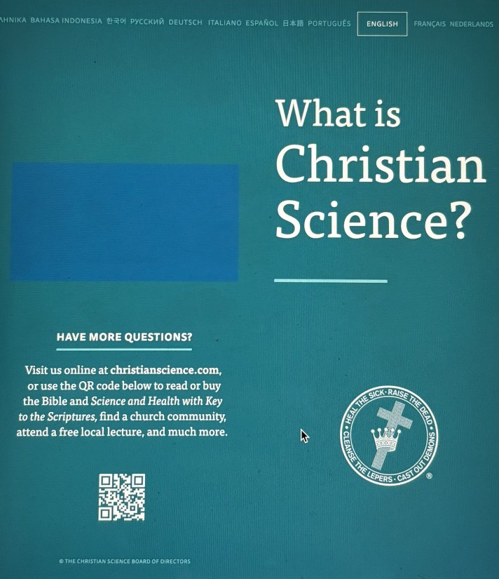 Christian Science Leaflet